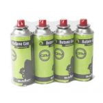 Butane Fuel Canisters (Pack of 4) for Portable Gas Cooker