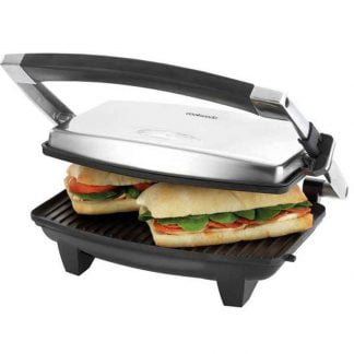 Cookworks 2 Portion Panini Grill and Sandwich Toaster