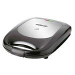 Cookworks 4 Portion Sandwich Toaster, 1200W, Black