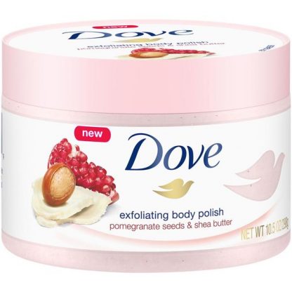 Dove Exfoliating Body Scrub Pomegranate & Shea Butter Scent 225ml