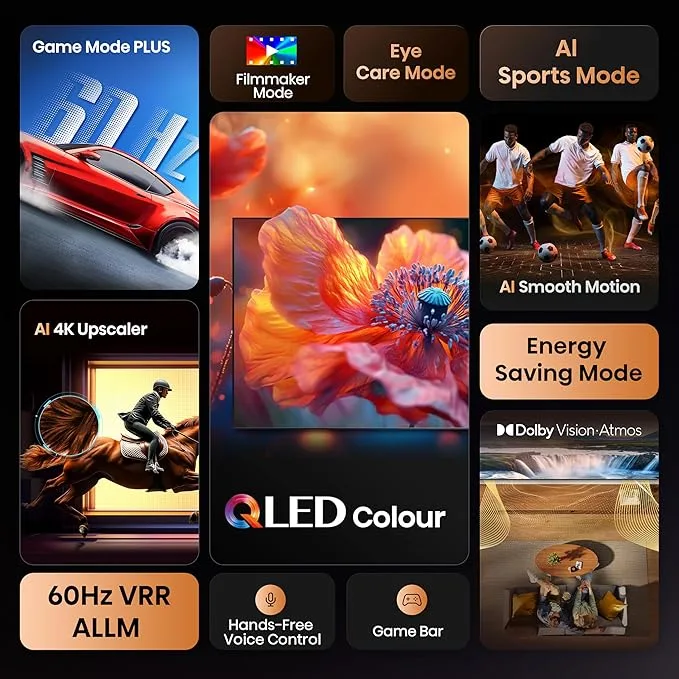 Hisense 50-inch 4K UHD Smart TV, 50A6Q; Built-in Wi-Fi, HDR, Dolby Atmos, VIDAA, Bluetooth - Image 6