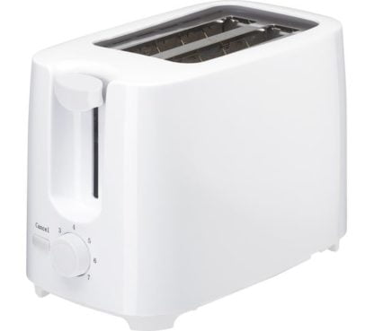 Essentials 2-Slice Toaster, 700W - White