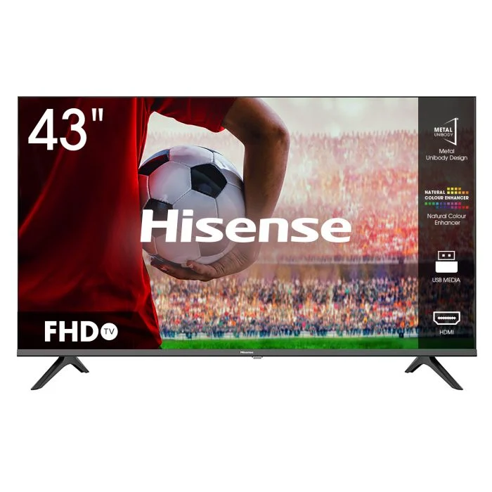 Buy Hisense 43-inch FHD LED Digital TV, 43A3G, USB, HDMI, Dolby Atmos,  Free-to-Air Decoder: Digital TVs Deals