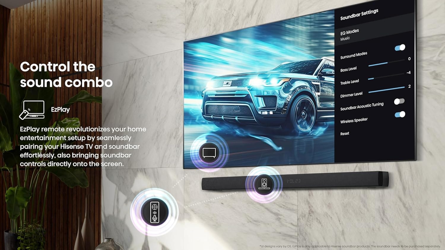 Hisense 55-inch Series A6 4K UHD Smart TV, 55A6Q; Built-in Wi-Fi, HDR, Dolby Atmos, VIDAA, Bluetooth, Free-to-Air Decoder - Image 6