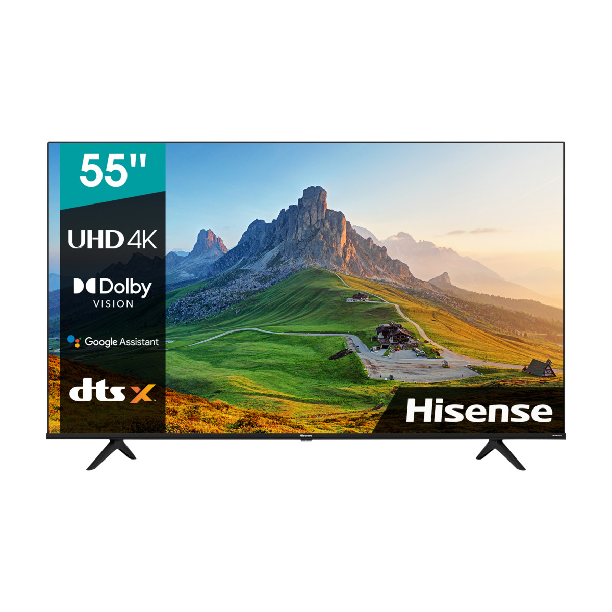 Buy Hisense 55-inch Series A6 4K UHD Smart TV, 55A6; Built-in Wi-Fi, HDR,  Dolby Atmos, VIDAA, Bluetooth, Free-to-Air Decoder: Smart TVs Deals