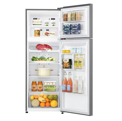 LG GN-B372SQCB 312(L) | Top Freezer Refrigerator | Smart Inverter Compressor | Smart Diagnosis® | Moist Balance Crisper™