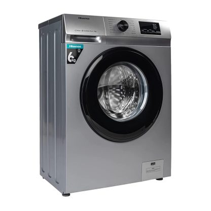 Hisense 6Kg Front Load Washing Machine Silver