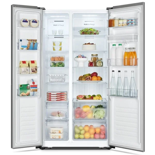 Hisense 560Ltrs Side By Side Door Fridge
