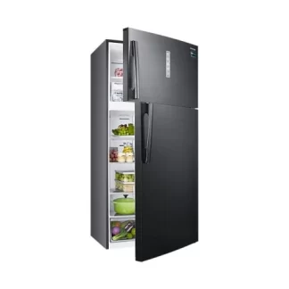 Samsung RT6000 Top Freezer Refrigerator, 620L, Twin Cooling, Black (RT62K7110SL)