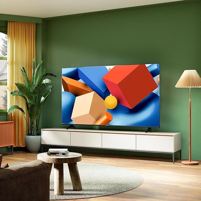 Hisense 58-inch Class 4K UHD Smart TV, VIDAA, 58A6K; Built-in Wi-Fi, HDR, Dolby Atmos, VIDAA, Bluetooth - Image 2
