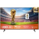 Hisense 43-inch Class A6 Series 4K UHD Smart TV, (43A6QS), Built-in Wi-Fi, HDR, Dolby Atmos