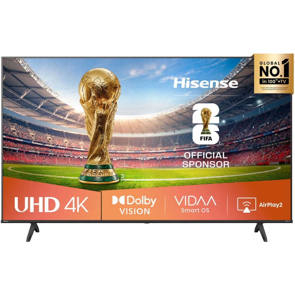 Hisense A6シリーズ 43インチ液晶テレビ Buy Hisense 43-inch Class A6 Series 4K UHD Smart TV, (43A6QS