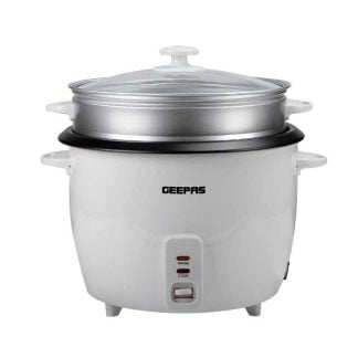 Geepas Electric Rice Cooker w/ Steamer