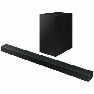 HW-T450 2.1ch Soundbar w/ Dolby Audio | Wireless, Powerful Bass, One Remote, Game Mode