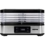 Geepas 520w Digital Food Dehydrator – Food Dryer With 5 Large Trays, Adjustable Temperature & Timer Settings, Ideal For Fruit, Healthy Snacks, Vegetables, Meats & Chili, Bpa-Free