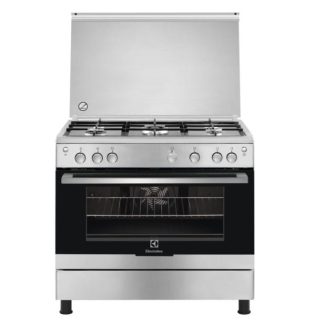 Electrolux 90*60cm 5 Burners Gas Cooker w/ Gas Oven, Stainless Steel