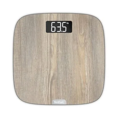 Tefal Origin Oval Wood Electronic Personal Scale / Bathroom Scale