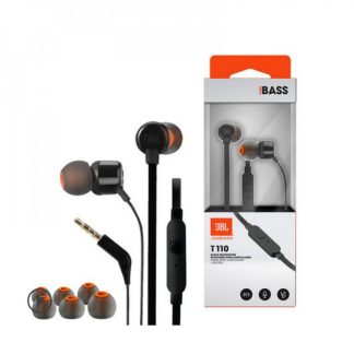 JBL T110 Wired In-Ear Headphones with JBL Pure Bass Sound