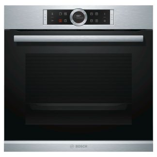 Bosch Serie 8 HBG634BS1B Multifunction Electric Built-in Single Oven in Stainless Steel