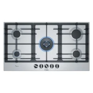 Bosch 90cm Serie 6 Natural Gas Cooktop | PCR9A5B90A
