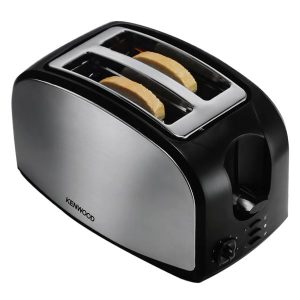 Kenwood 2 Slice Toaster w/ Removable Crumb Tray, Stainless Steel | TCM01.A0BK