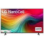 LG Nano Cell NANO80 Series 4K Ultra HD LED WebOS TV with AI Customization