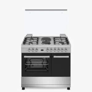 Venus 90/60cm 4 Gas + 2 Electric Cooker Range w/ Electric Oven & Grill + Cylinder Compartment | VC9642