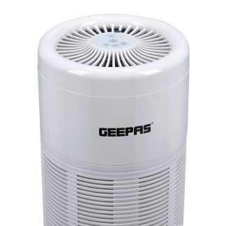 Geepas Air Purifier, Touch Control w/ 3 Timer Functions & 3 Speed