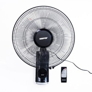 Geepas 16-Inch Wall Fan 60W | 3 Speed Settings With Timer | Oscillating And Static Feature | GF9479