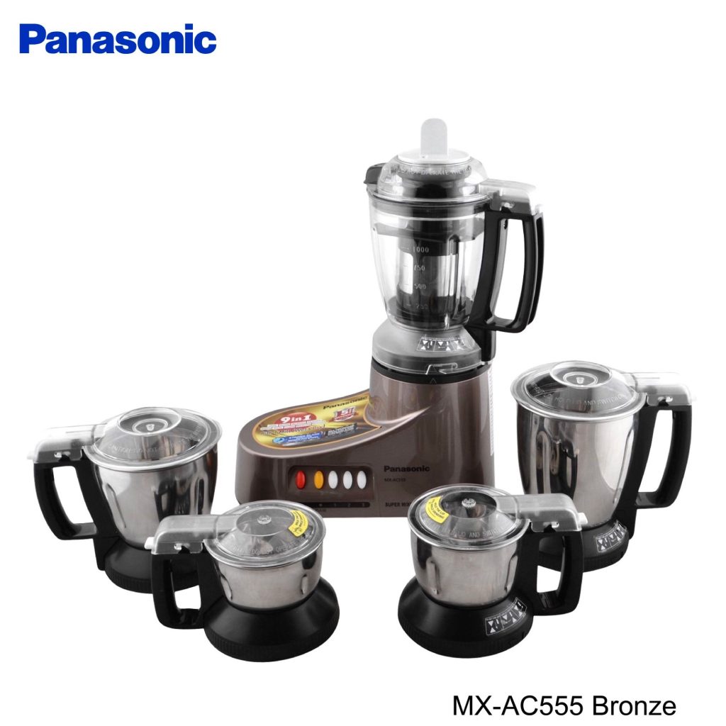 Buy Panasonic Mixer Grinder with 5 Jars, 1000 Watts Powerful Motor, MX