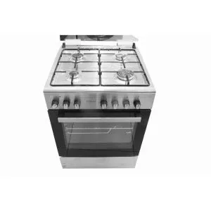 Titan 60*60cm Freestanding 4 Gas Cooker w/ Electric Oven, TN-FC6400XBS