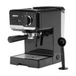 Geepas 1.25L Cappuccino Maker, 15 Bar Power Brewing Pump, Dual Stainless-Steel Filters, 1140 Watt | GCM41507
