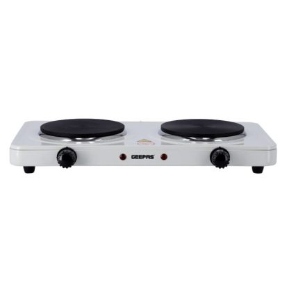 Geepas Electric Double Hotplate With Auto-Thermostat | GHP32014