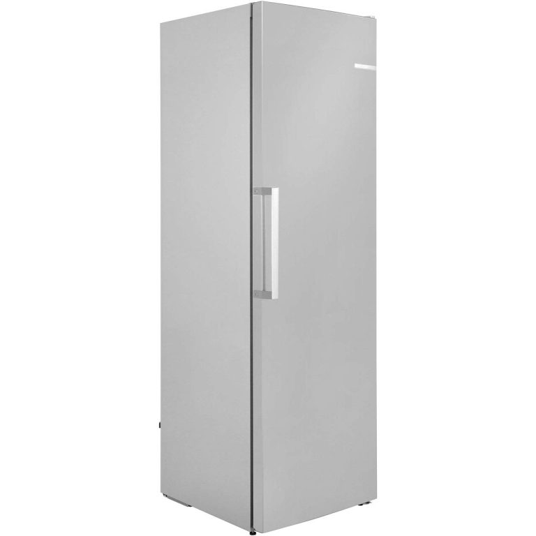 Buy Bosch 242 Liters Free standing Freezer, 186*60cm, Inox GSN36VL3PG