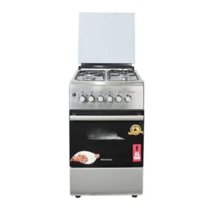 BlueFlame 50x60cm 3 Gas + 1 Electric Cooker w/ Electric Oven, Inox, Stainless steel, NL6031E