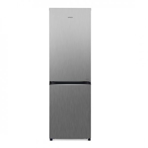 Hitachi 320Ltrs 2-Door Bottom Freezer Inverter Compressor Fridge, Premium Silver