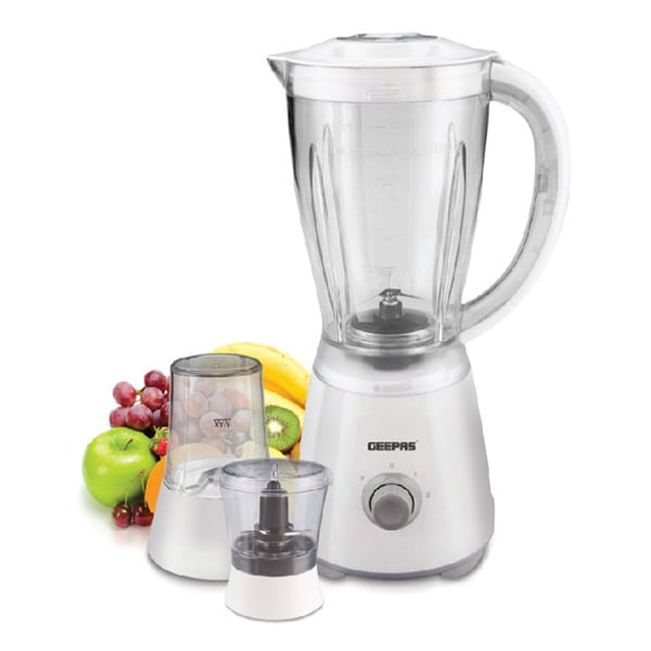 Buy Geepas 3in1 Blender, 1.5L, 400 Watt, Unbreakable Jar, GSB6104