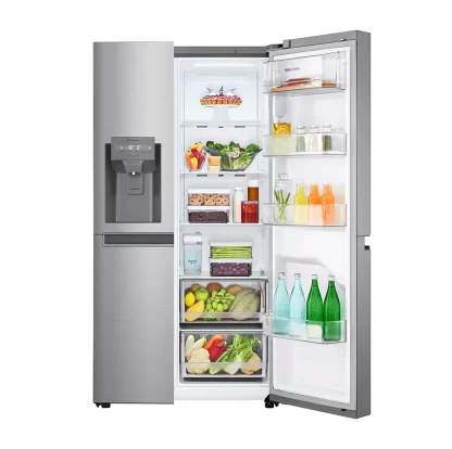 LG GC-L257JLXL 634(L) | Side by Side Refrigerator | Smart Inverter Compressor | Multi Air Flow | Smart Diagnosis™