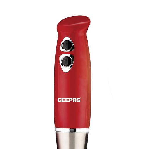 Buy Geepas GHB6136 400W Hand Blender Stainless Steel Blades with 2