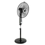 Geepas 16-inch Stand Fan w/ Remote, 3 Speed, 5 Leaf Blade Wide Oscillation, LED Display, 7.5 Hours Timer, GF9489