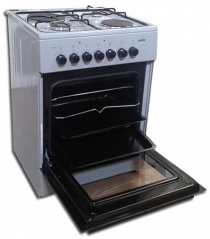 Buy Simfer 60x55cm Cooker, 2 Gas Burners & 2 Electric Plates w ...
