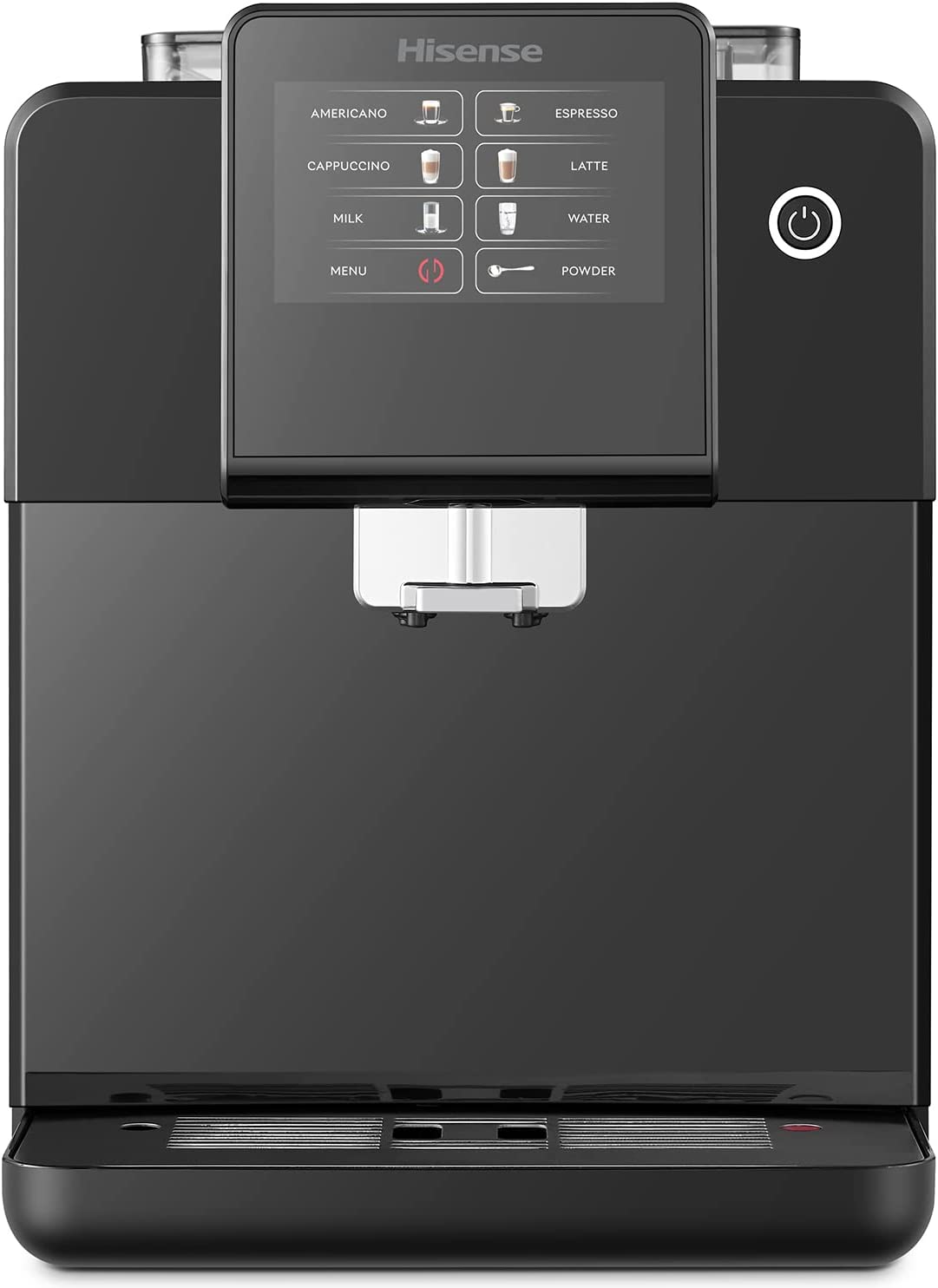 Buy Hisense Fully Automatic Bean to Cup Coffee Machine, One Touch Cappuccino and Espresso Maker