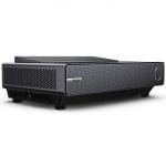 Hisense 90"-130" PX1-PRO 4K UHD Triple-Laser UST Ultra Short Throw Projector, 2200 Lumens, Android TV, HDR10, 30W (Stereo) Dolby Atmos, Dolby Vision, Built-in Alexa and Google Assistant