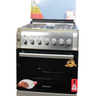 BlueFlame Cooker, 60x60cm, Full Electric, 4 Hotplates with Electric Oven +Timer, S6004