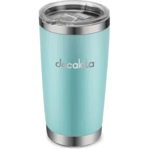 Decakila Travel Mug 570ML 20oz Mug Tumbler, Stainless Steel, Vacuum Insulated Water Coffee Tumbler Cup, Double Wall Powder Coated Spill-Proof Thermal Cup