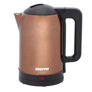 Geepas Stainless Steel Electric Kettle (1.8 Litres, Copper Color), GK38053