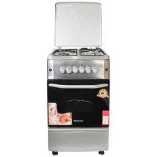 BlueFlame Cooker, 50x55cm, 3 gas burners and 1 electric plate with Electric oven, S5031ER-I