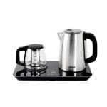 Geepas 2-in-1 Digital Kettle & Tea Maker, Stainless Steel Filter, 400W & 1800W, GTM38045.