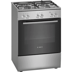 Bosch 60x60cm Cooker 3 Gas + 1 Electric - HXA050F50S, Stainless Steel