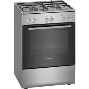 Bosch 60x60cm Cooker 3 Gas + 1 Electric - HXA050F50S, Stainless Steel